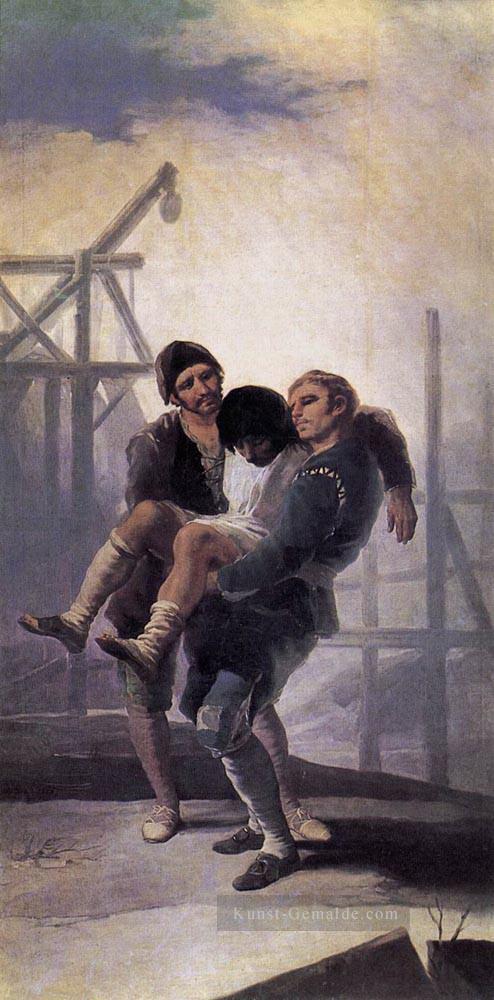 Die geschädigte Mason Romantische moderne Francisco Goya Ölgemälde